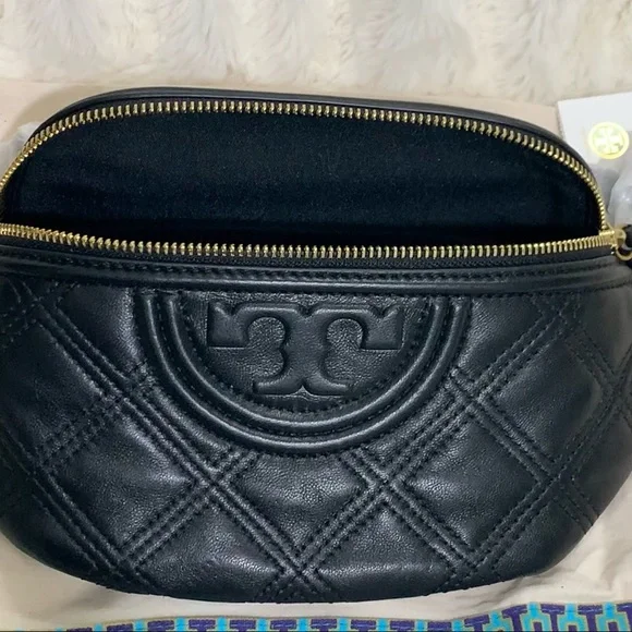 Tory Burch Black Leather Crossbody Bag in perfect condition - Picture 3 of 10